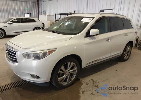 2013 Infiniti Jx35 z USA, uszkodzony, nr VIN 5N1AL0MM8DC316786